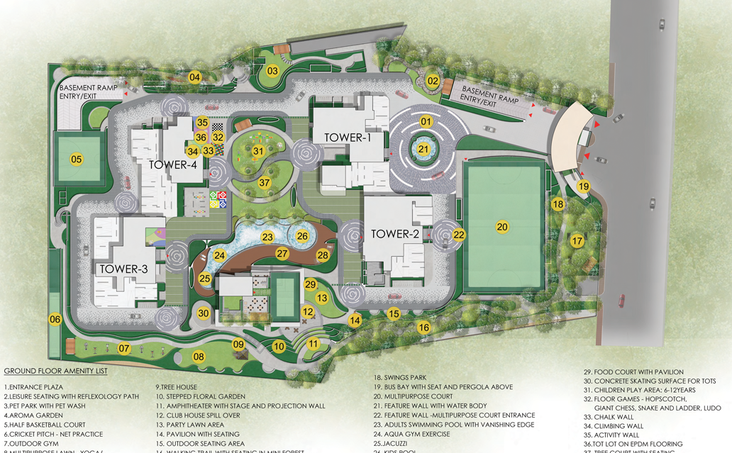 Disha Codename Radiance Master Plan Layout